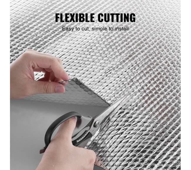 Dvigubo atspindžio izoliacinė plėvelė, 122 cm x 3 m4