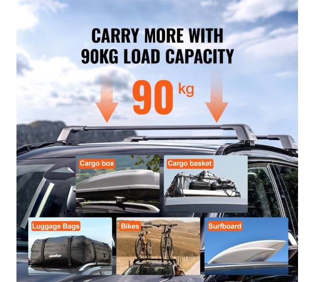 Universalios stogo bagažinės skersiniai be tarpo5