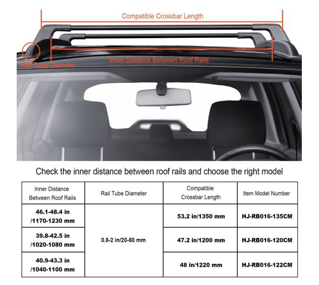 Universalus stogo bagažinės skersinis 122 cm2