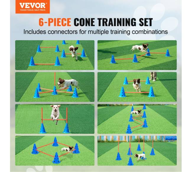 Šunų įgūdžių lavinimo kūgių rinkinys1