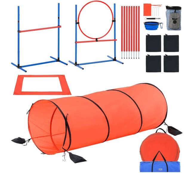 Šunų vikrumo treniruoklių rinkinys 5 vnt.0