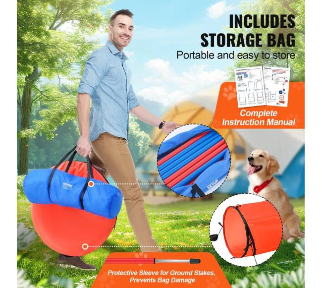 Šunų vikrumo treniruoklių rinkinys 5 vnt.4