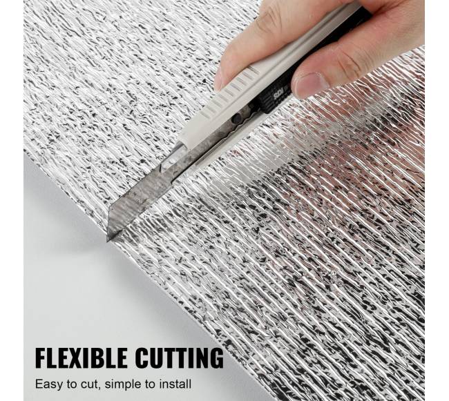 Dviejų sluoksnių šiluminė izoliacija 122 cm x 15,2 m4