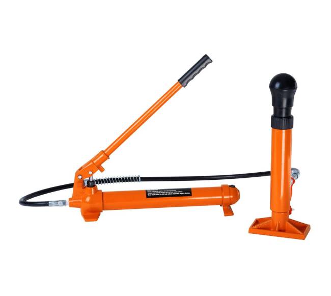 12 tonų hidraulinis keltuvas su oro pompa10