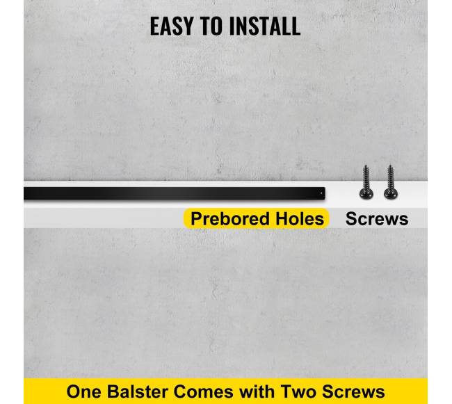 28 metaliniai turėklų balusters aliuminiai5