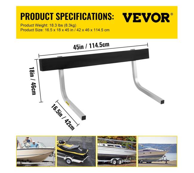 Valties priekabos kreiptuvas 114 cm su kilimine danga6