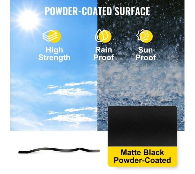 Metaliniai laiptų balustrai 51 vnt. 82 cm3