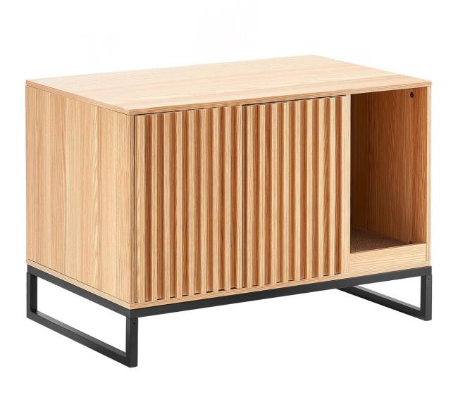 Kačių tualeto spinta su paslėpta dėže0