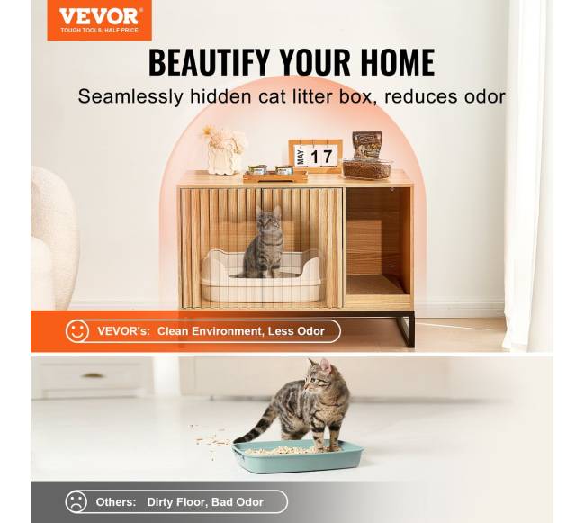 Kačių tualeto spinta su paslėpta dėže1