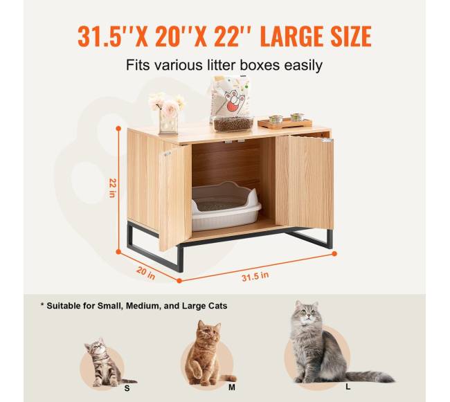 Kačių tualeto spinta su paslėpta dėže2