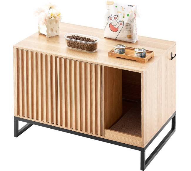 Kačių tualeto spinta su paslėpta dėže8