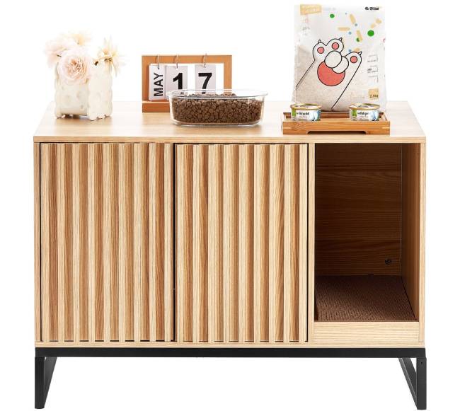 Kačių tualeto spinta su paslėpta dėže9