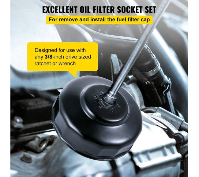 Alyvos filtro galvos raktas 15 dalių rinkinys1