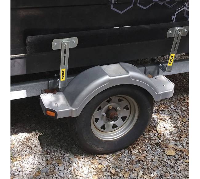 Valties priekaba kilpos formos vediklis su kilimine danga7