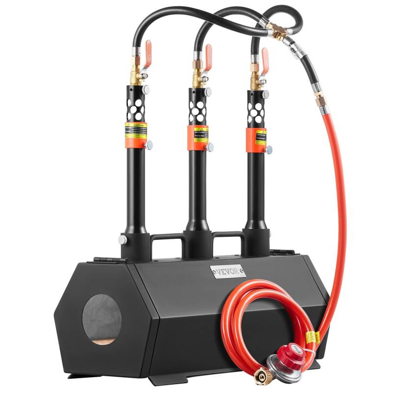 Nešiojama propano krosnis su 3 degikliais iki 1427C0