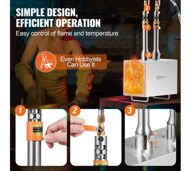 Nešiojama dviejų degiklių kalvė4