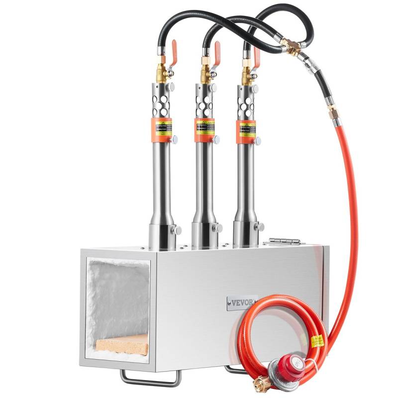 Nešiojama trijų degiklių propano kalvė0