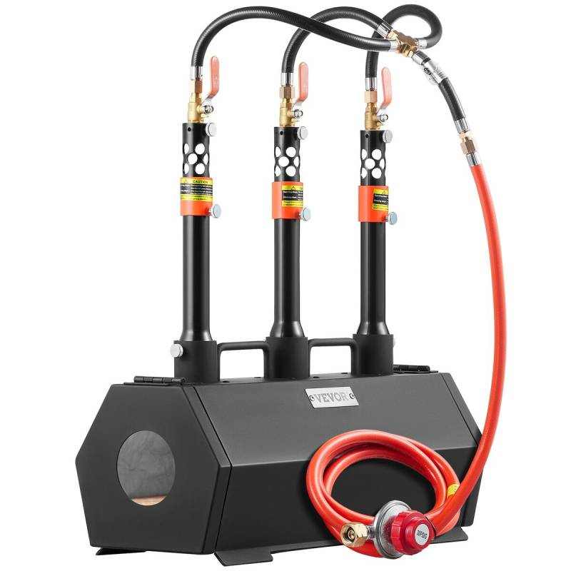 Nešiojama propano kalvė su 3 degikliais0