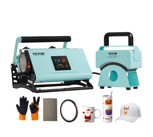 2-in-1 kepurių ir puodelių termopresas0