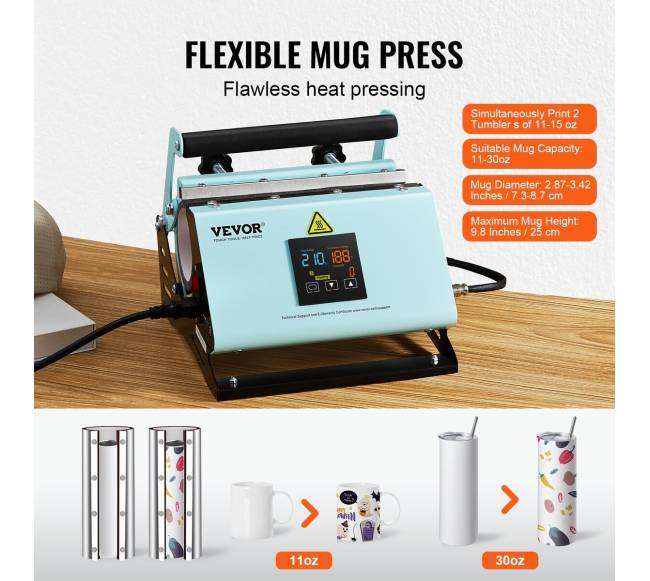 2-in-1 kepurių ir puodelių termopresas3