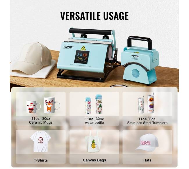 2-in-1 kepurių ir puodelių termopresas5