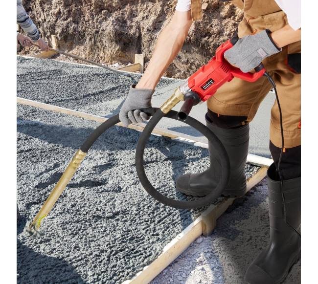 Rankinė elektrinė betono vibruoklė 960W 2m velenas7