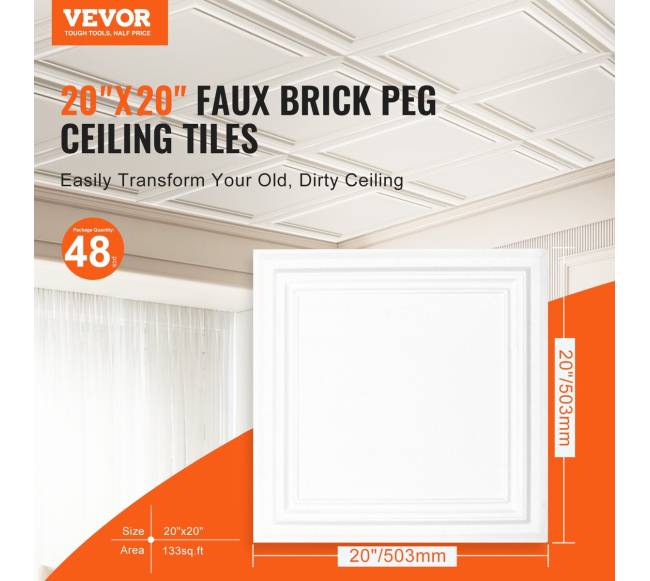 Lubos plokštės 48 vnt 20 x 20 cm1