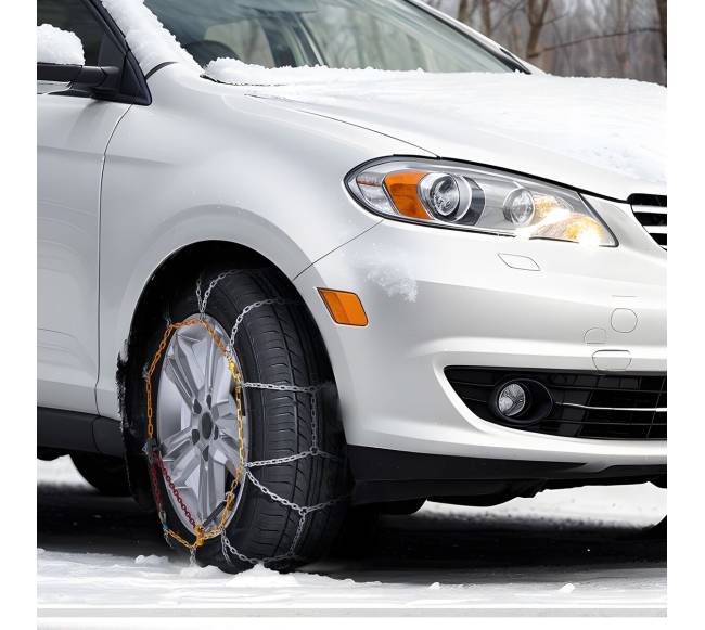 2 vnt. sniego grandinės iš mangano plieno7