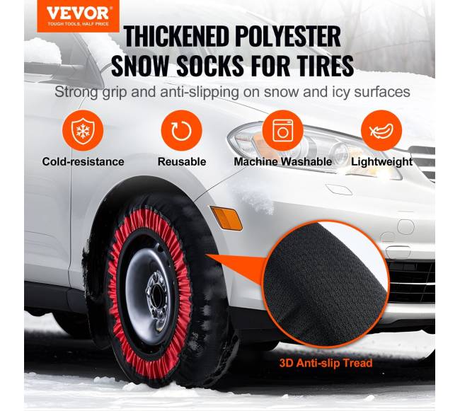 2 vnt. sniego kojinės padangoms – didelis dydis1