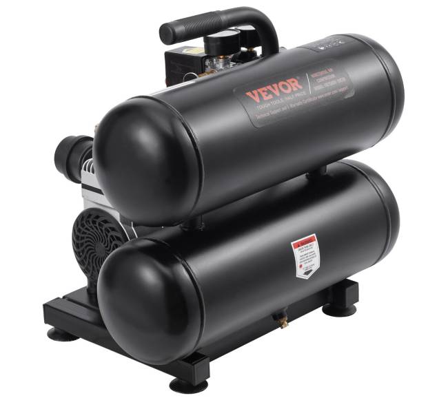 Nešiojamas bealyvas oro kompresorius 18L 90 PSI8