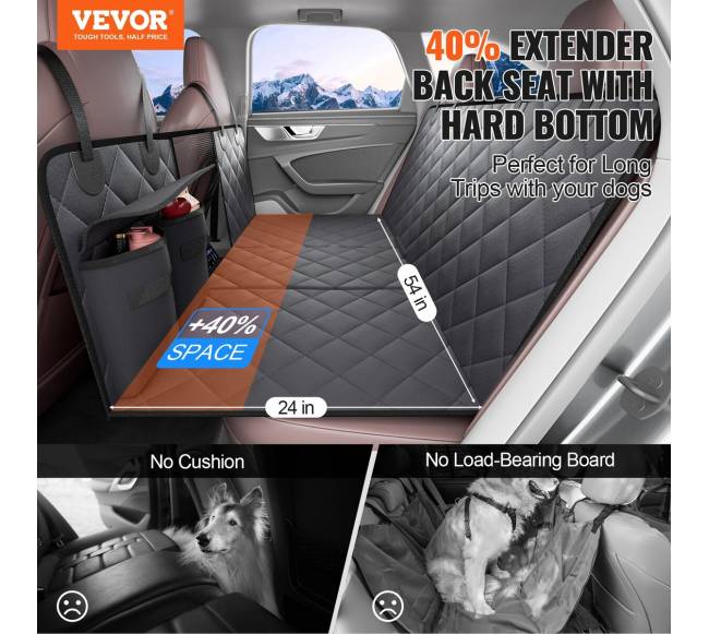 Šunų automobilio sėdynės uždangalas 137 x 61 cm1