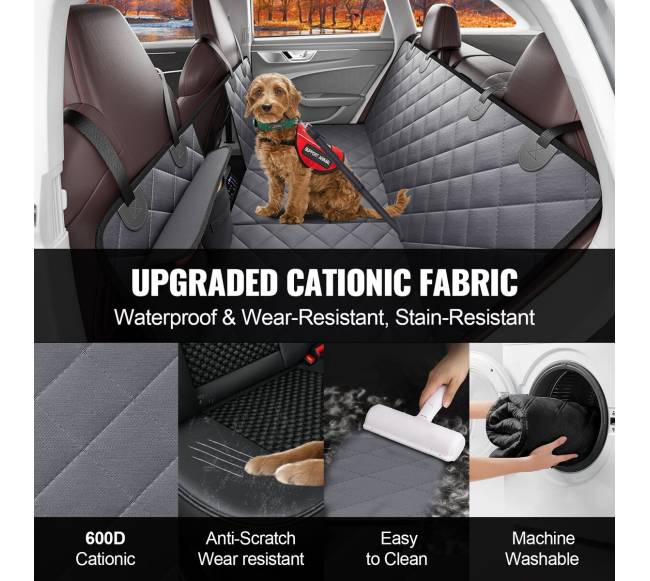 Šunų automobilio sėdynės uždangalas 137 x 61 cm4