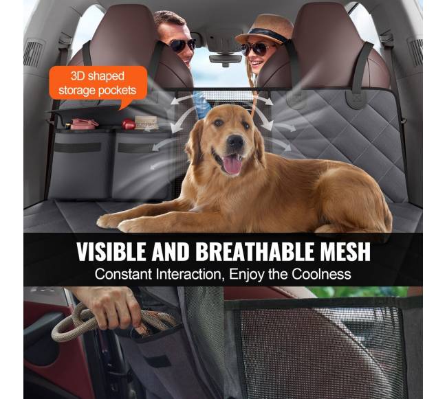 Šunų automobilio sėdynės uždangalas 137 x 61 cm5