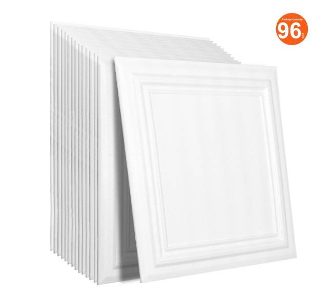 Lubų plokštės 96 vnt. 50 x 50 cm polistirolas9