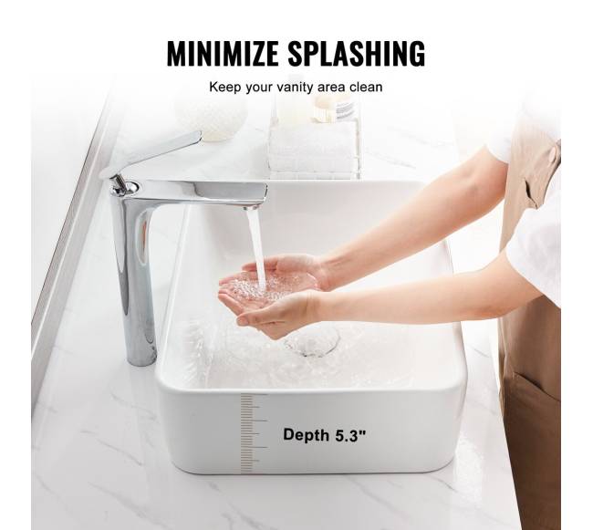 Modernus keraminis praustuvas ant stalviršio3