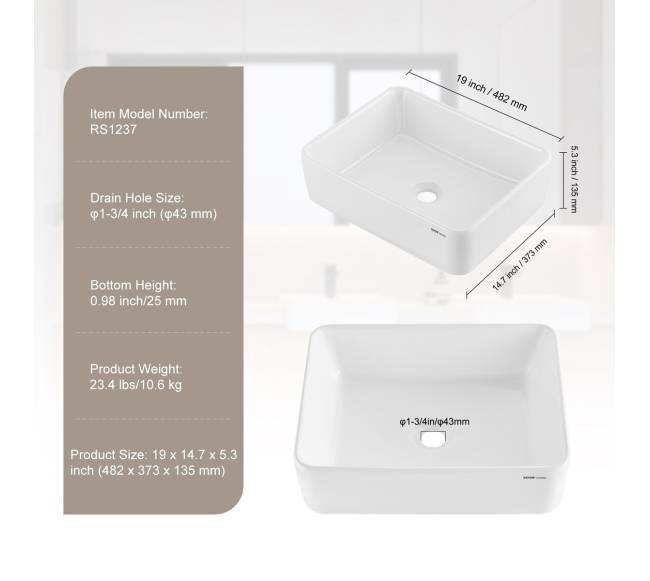 Modernus keraminis praustuvas ant stalviršio6