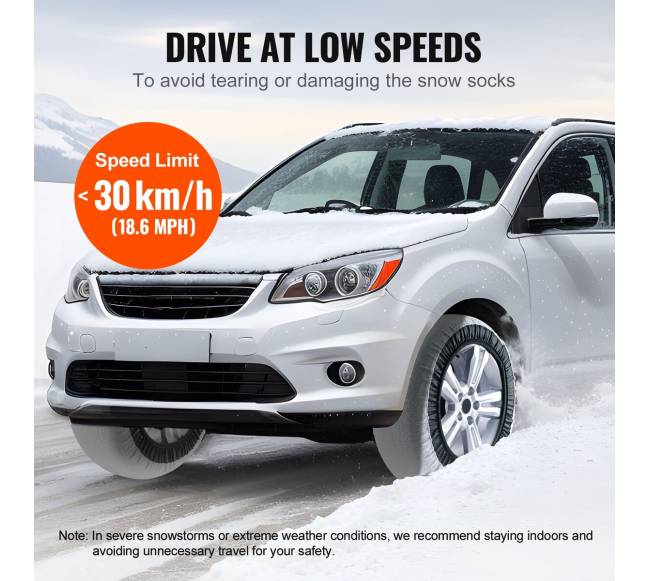 2 vnt. padangų sniego kojinės didelės5