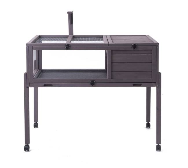 Medinis vėžlių namas su ratukais8