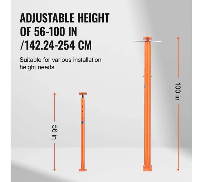 Reguliuojama namų atraminė kolona 142-254 cm2