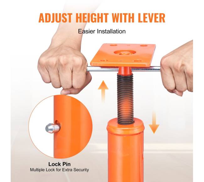 Reguliuojama namų atraminė kolona 142-254 cm4