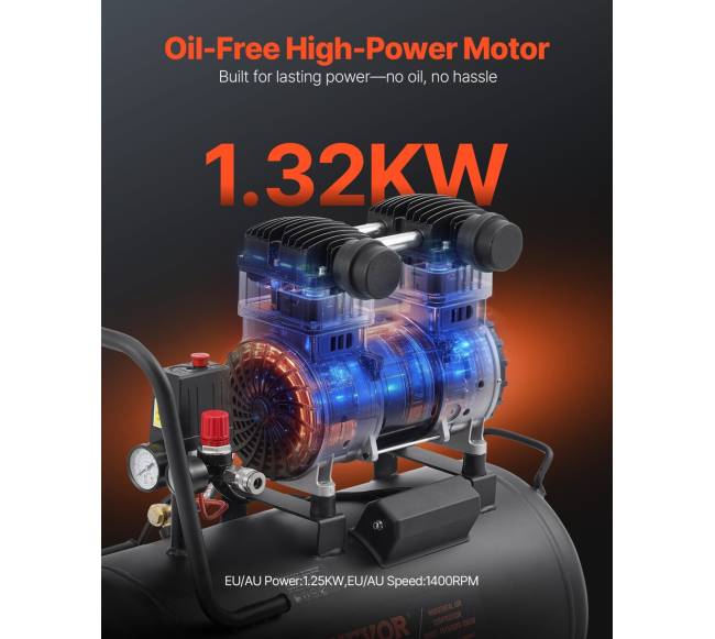 Nešiojamas bekvėpavimo kompresorius 15 galonų1