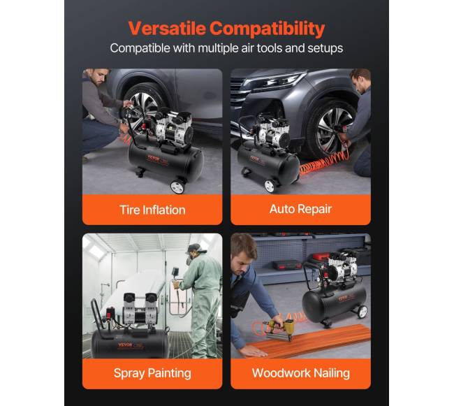 Nešiojamas bekvėpavimo kompresorius 15 galonų5