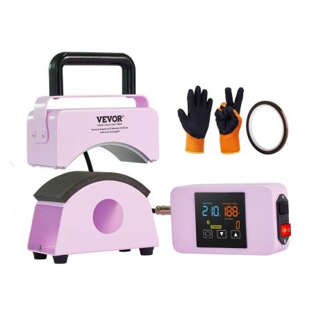 Mini kepuraičių spaustuvas 5.9x3.15 colio plokštė (violetinė)0