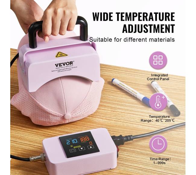 Mini kepuraičių spaustuvas 5.9x3.15 colio plokštė (violetinė)2