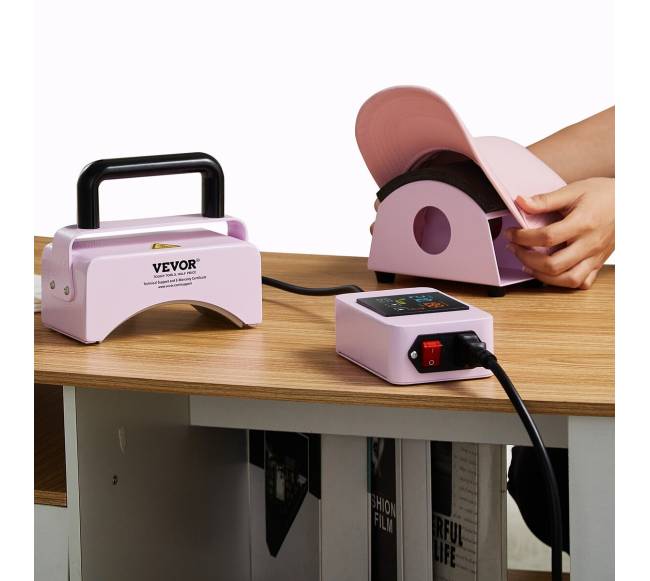 Mini kepuraičių spaustuvas 5.9x3.15 colio plokštė (violetinė)7