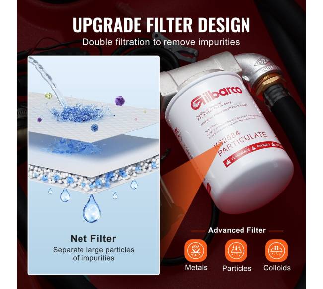 48 galonų dyzelino ir benzino bakas su pompa3