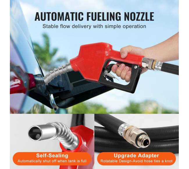 48 galonų dyzelino ir benzino bakas su pompa4