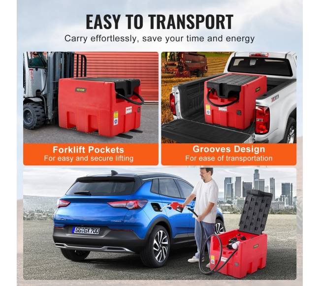 48 galonų dyzelino ir benzino bakas su pompa5