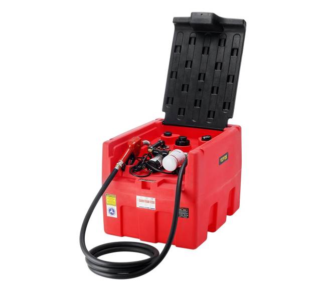 48 galonų dyzelino ir benzino bakas su pompa8