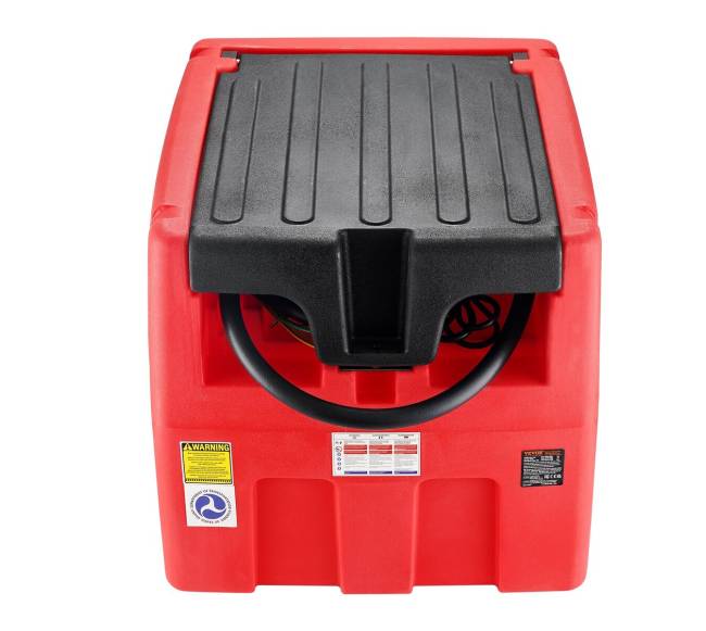 48 galonų dyzelino ir benzino bakas su pompa9